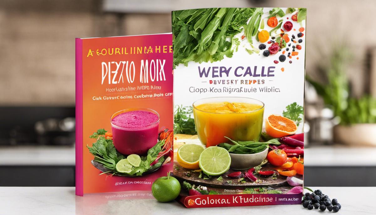 A variety of colorful detox recipes from different cultures, showcasing the diversity and vibrant flavors of global cuisine.